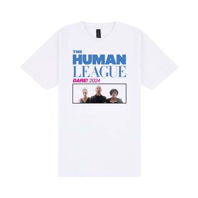 White Dare 2024 Tour Tshirt by The Human League