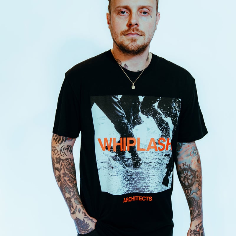 Whiplash Single Black T-Shirt by Architects