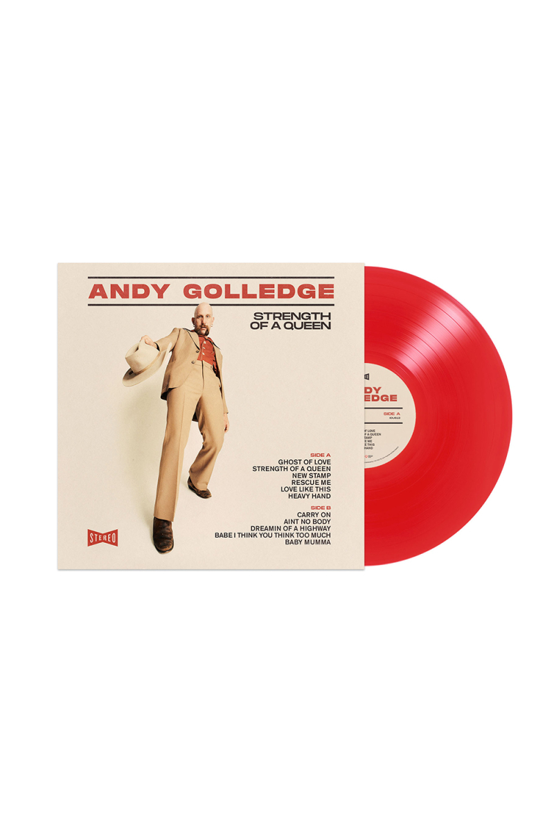 Andy Golledge - Strength Of A Queen (Limited Edition Red Vinyl) by I Oh You