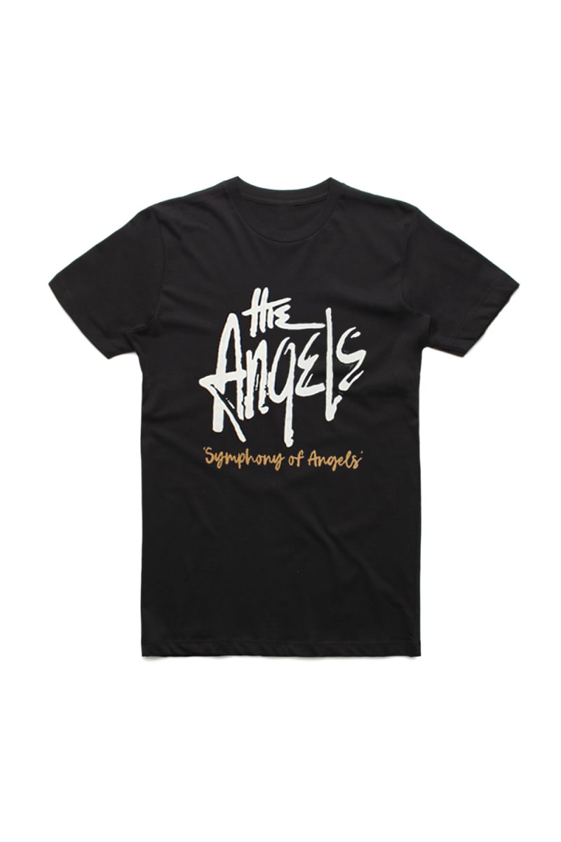 Symphony Of Angels Black Tshirt by The Angels