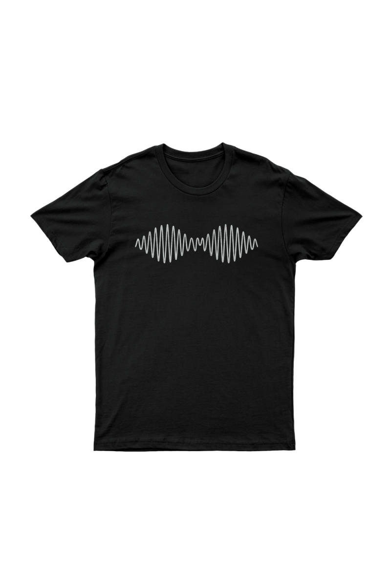 Oscilloscope Logo Tee (Black) by Arctic Monkeys