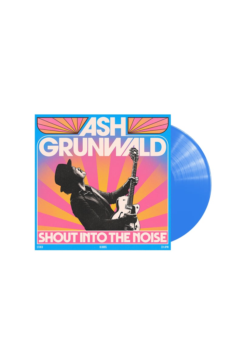 Shout Into The Noise Limited Edition Blue Coloured Vinyl by Ash Grunwald