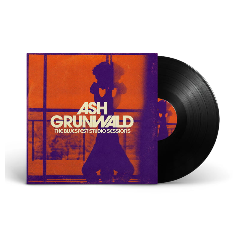 AG Bluesfest Studio Session Vinyl + Purple Tshirt by Ash Grunwald
