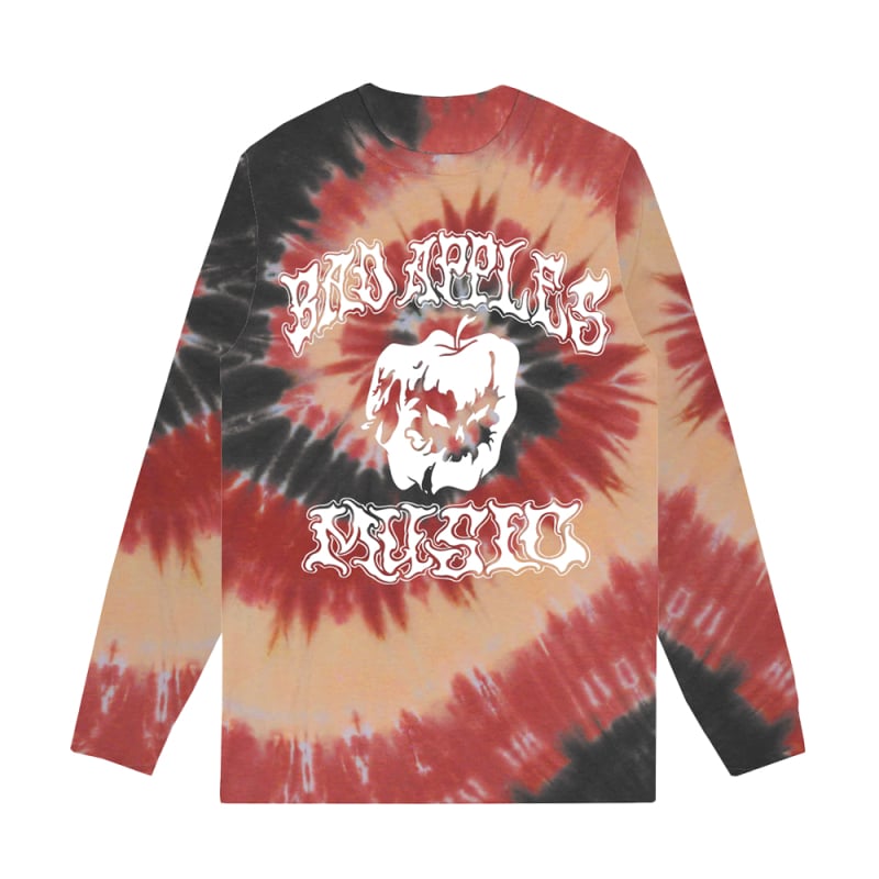 Bad Apples Custom Tie Dye Longsleeve Tshirt by Bad Apples Music