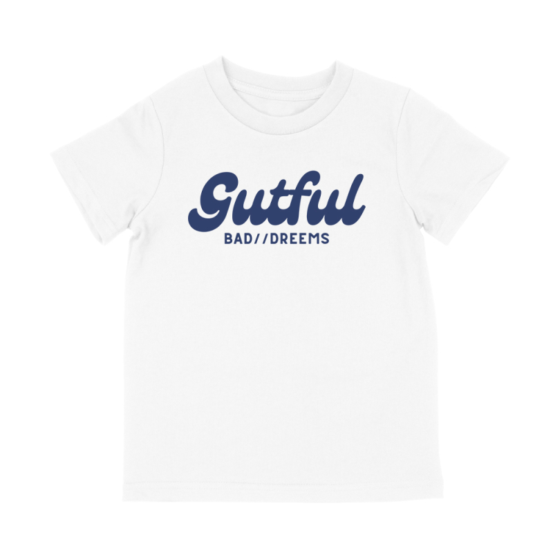 Gutful KIDS White Tshirt by Bad Dreems