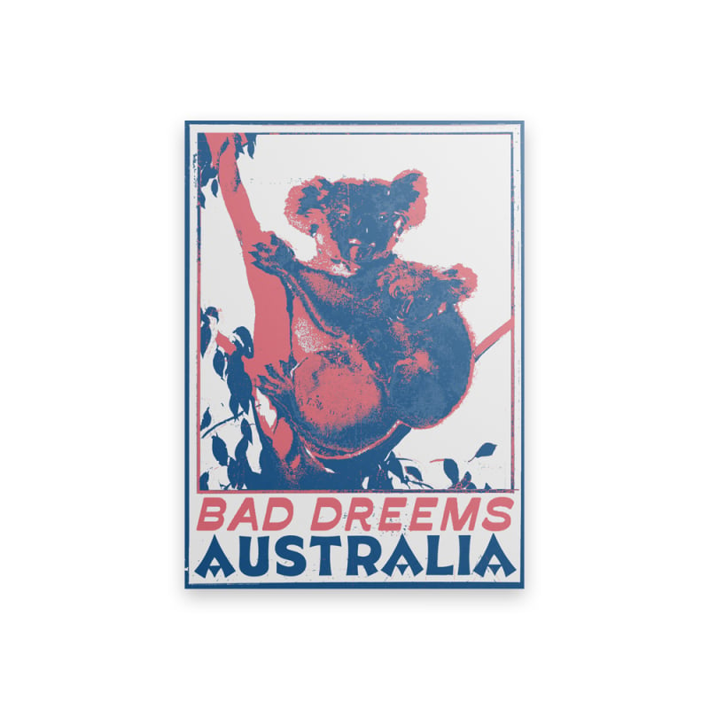 Limited Edition Koala A3 Print - SIGNED by Bad Dreems