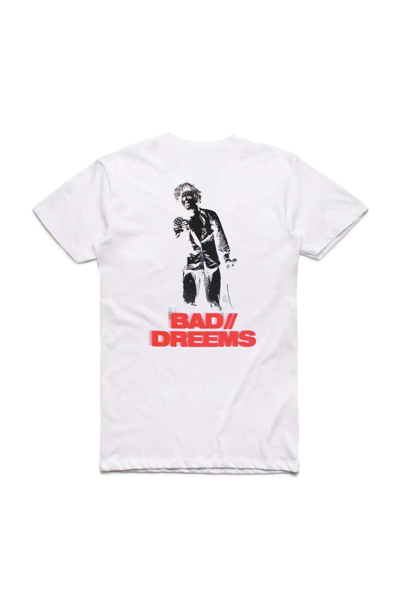 Double Dreaming White Tshirt by Bad Dreems