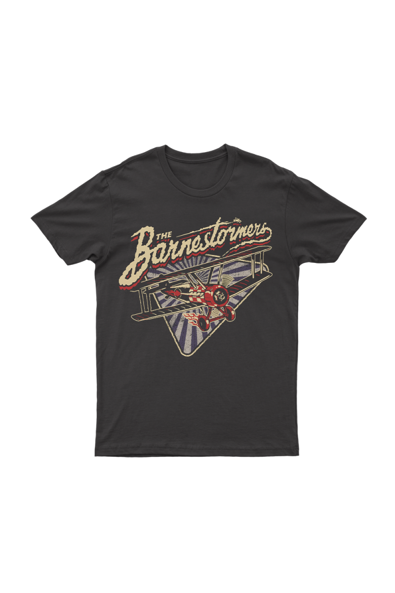 Airplane Coal Tshirt by Barnestormers