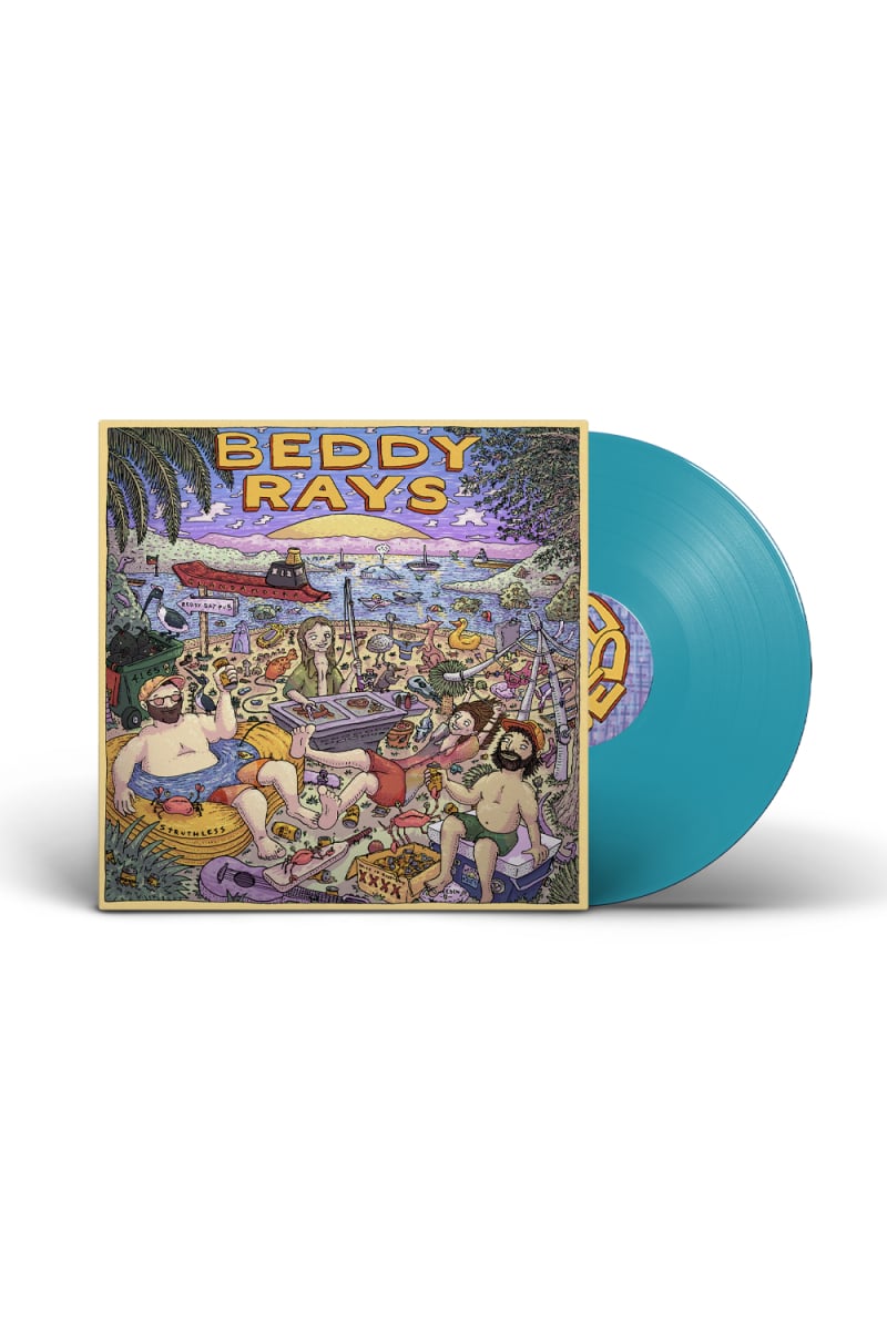 Limited Edition Translucent Blue Vinyl by BEDDY RAYS