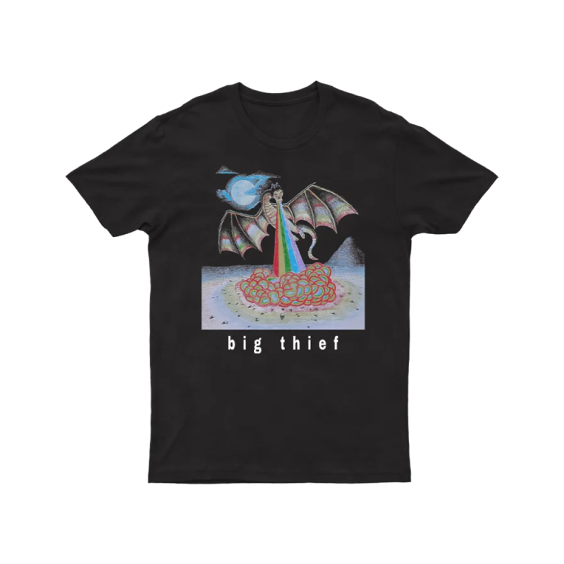 DRAGON BLACK TSHIRT by Big Thief