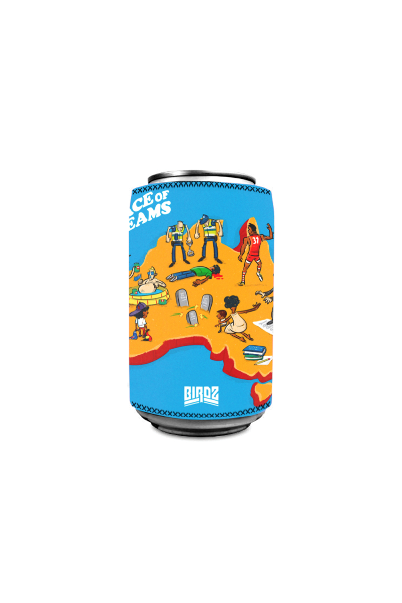 BIRDZ - A PLACE OF DREAMS STUBBY HOLDER by Bad Apples Music
