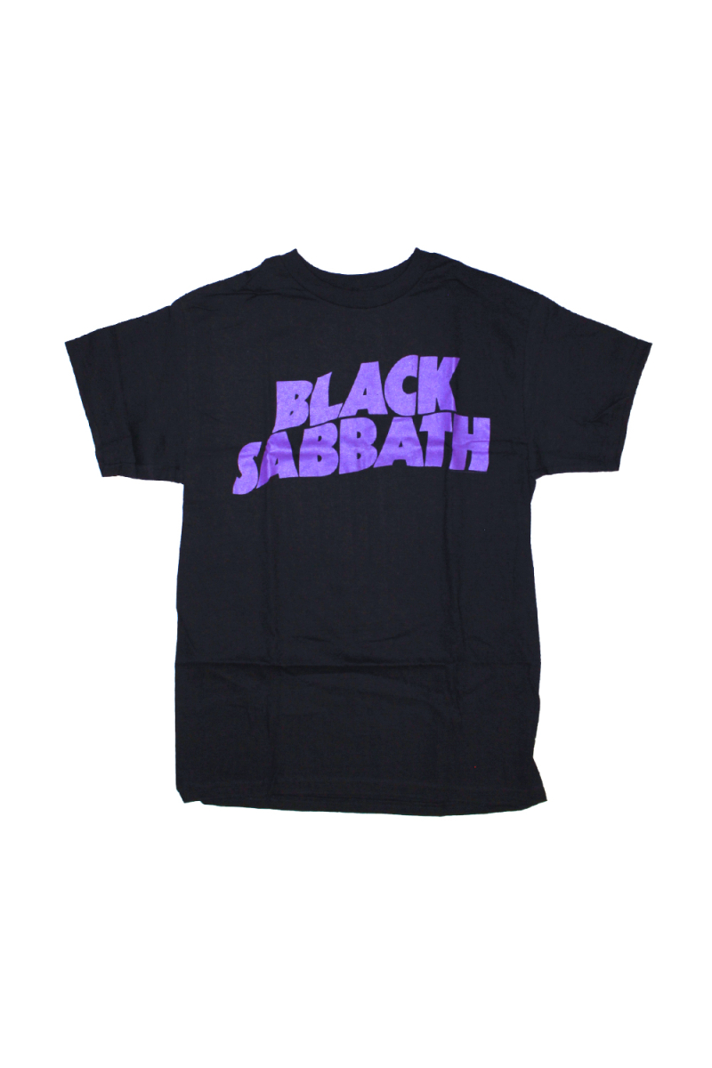 Classic Logo Black Tshirt by Black Sabbath