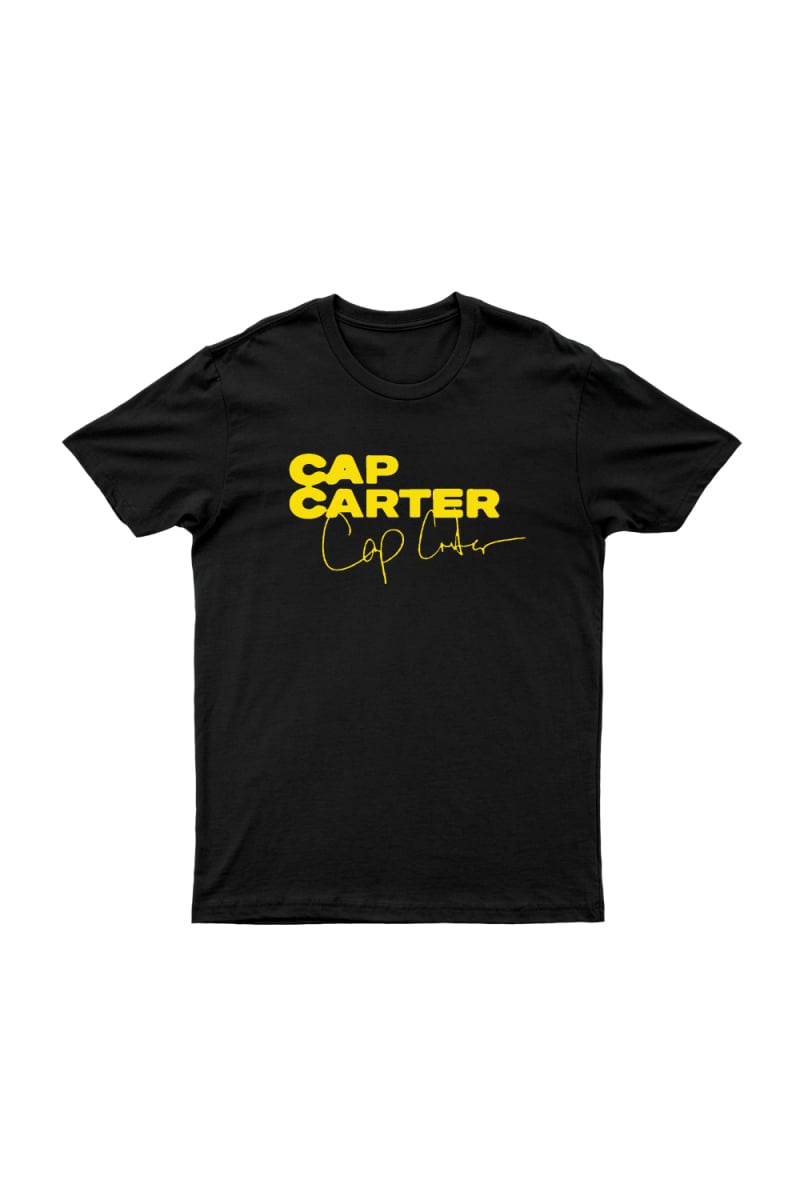 Logo Black Tshirt by Cap Carter
