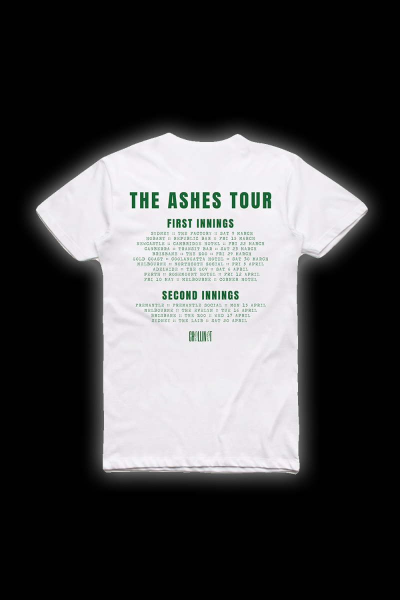 CONE OF ARMS TOUR WHITE T SHIRT by ChillinIt