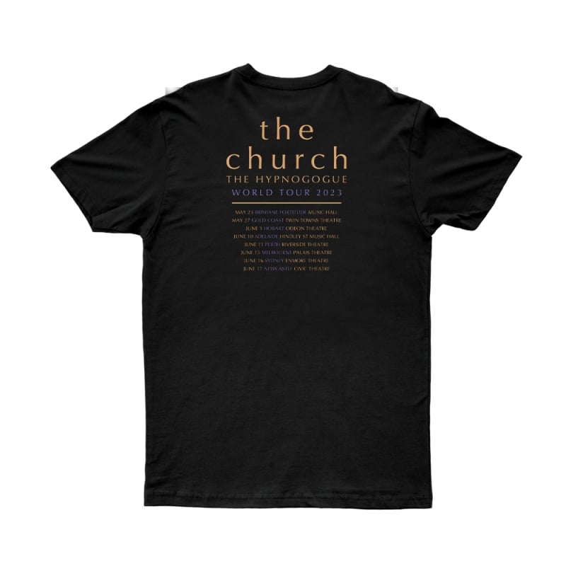 Hypnogogue World Tour Black Tshirt by The Church