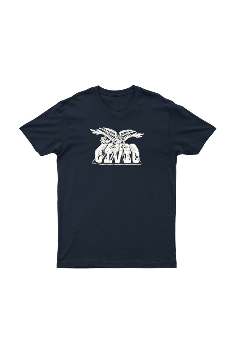 Eagle Navy T-Shirt by Civic
