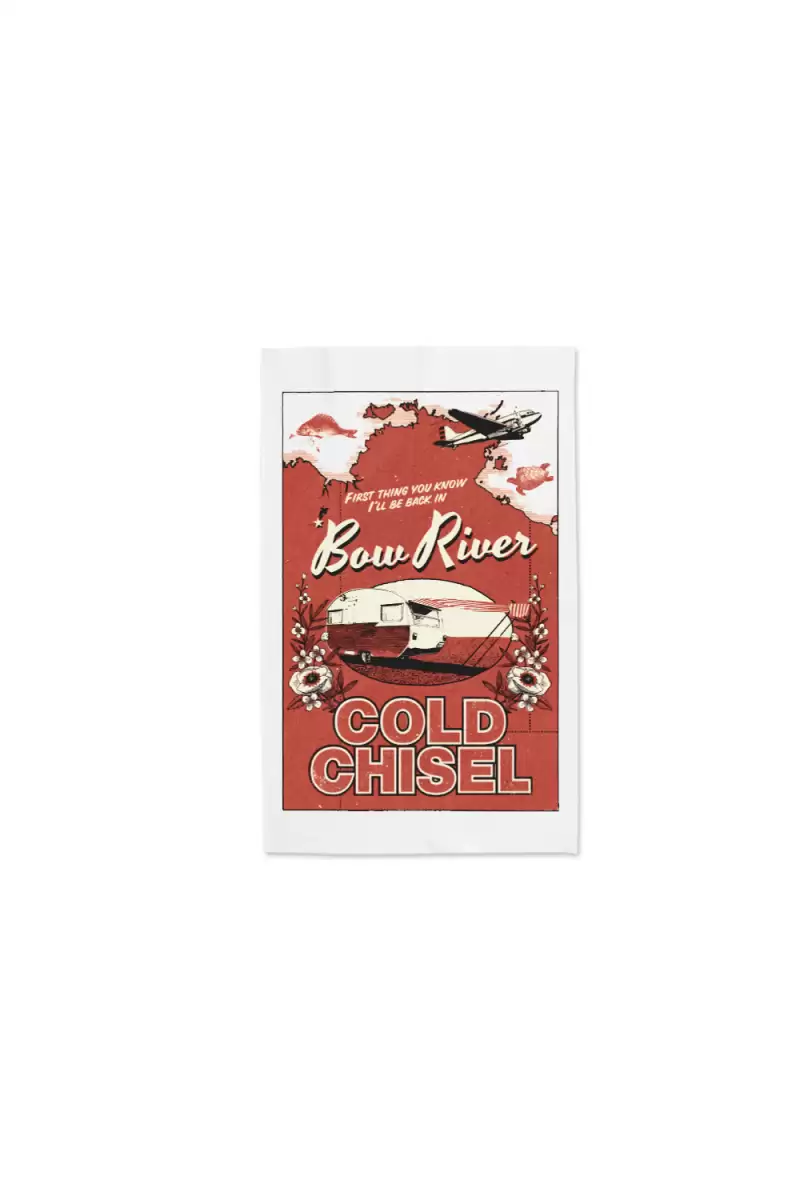 Circus Animals 40th Anniversary Tea Towel by Cold Chisel