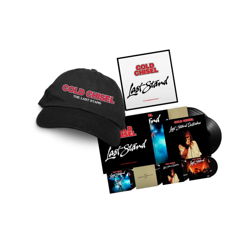 Last Stand 40th Anniversary Edition Boxset + Cap by Cold Chisel