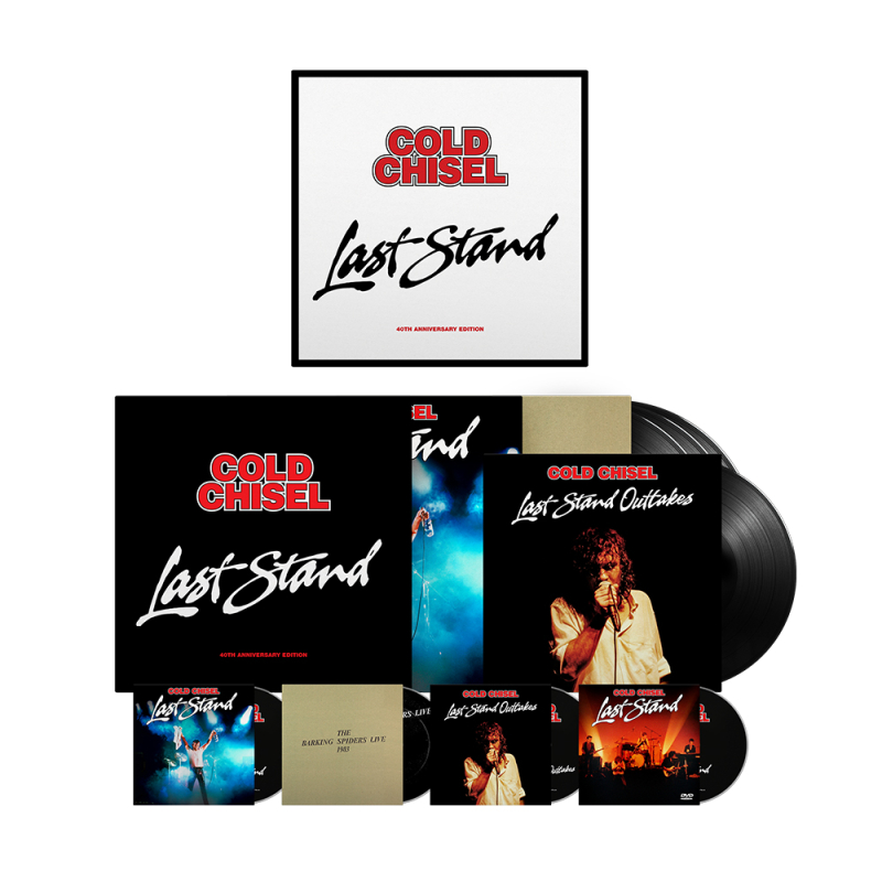 Last Stand 40th Anniversary Edition Boxset + Tshirt by Cold Chisel