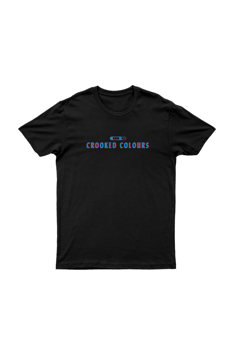Duo Black Tshirt by Crooked Colours