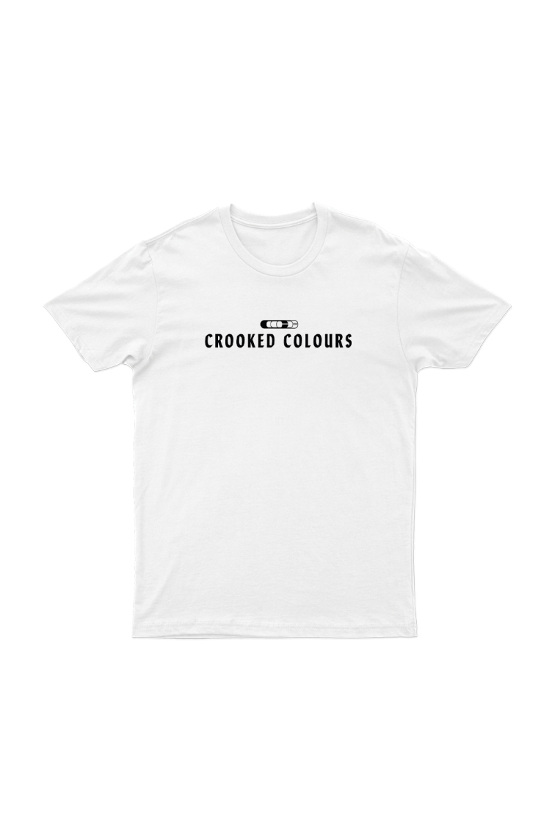 Mono White Tshirt by Crooked Colours