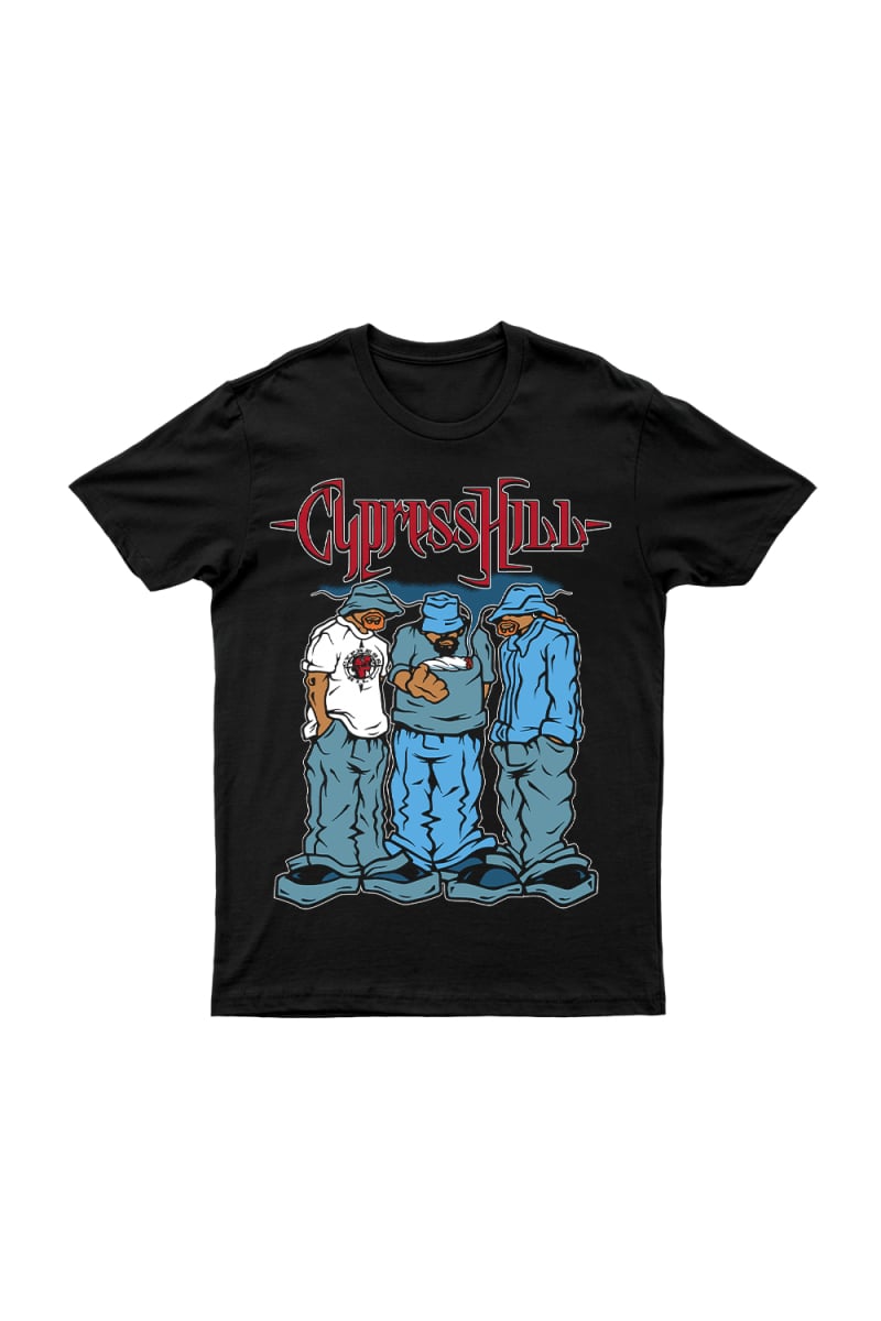 Blunted AUS/NZ Black Tour Tee by Cypress Hill