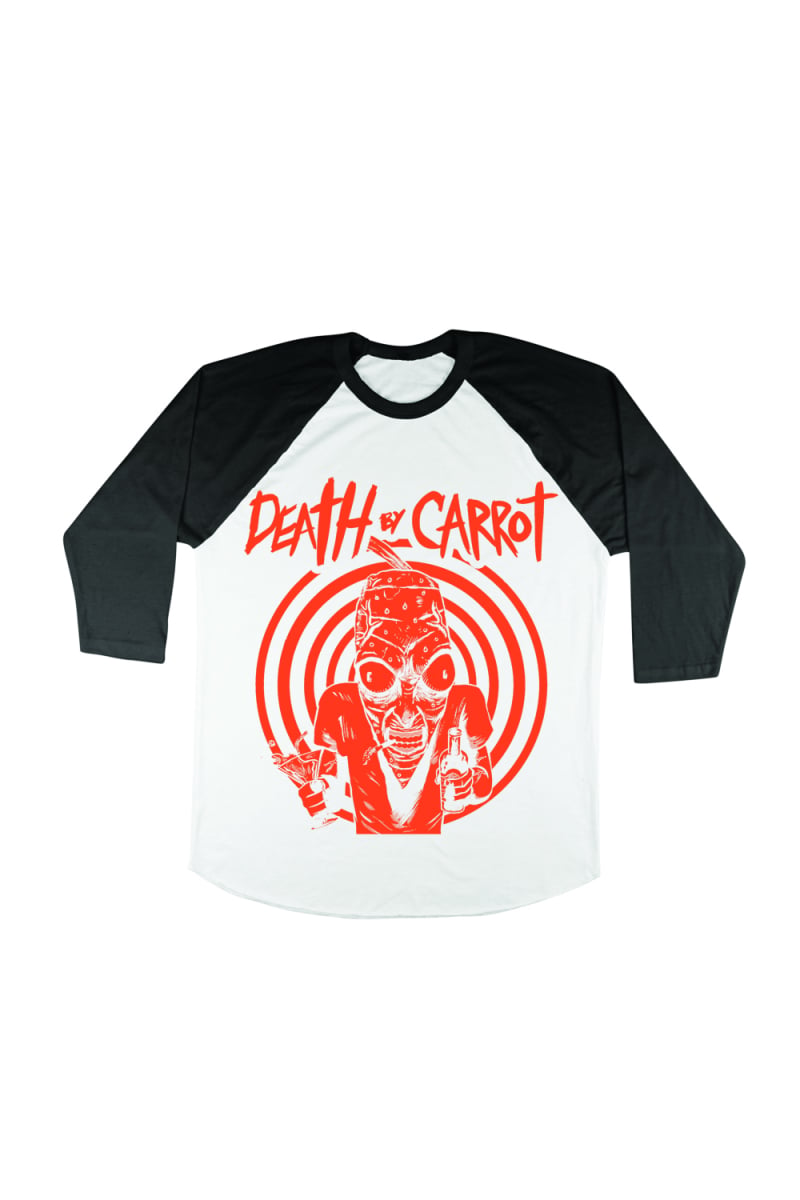 Party Carrot Baseball Tee by Death By Carrot