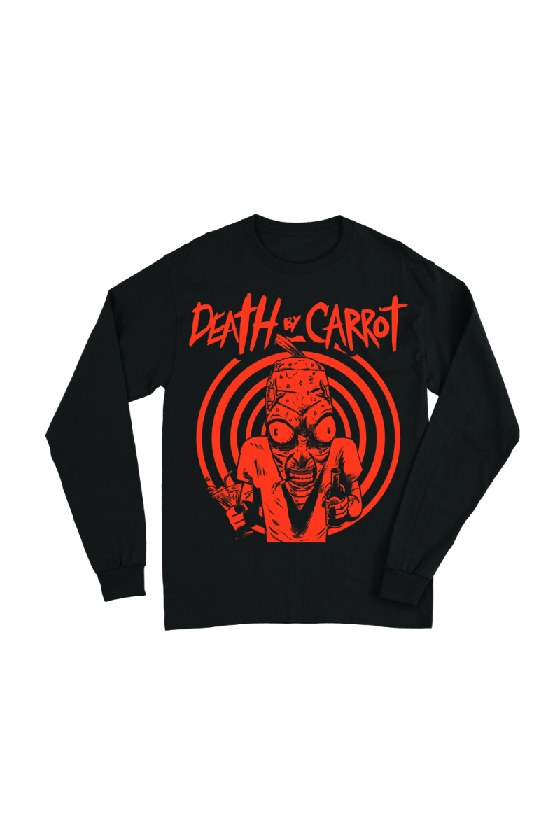 Party Carrot Longsleeve Tshirt by Death By Carrot