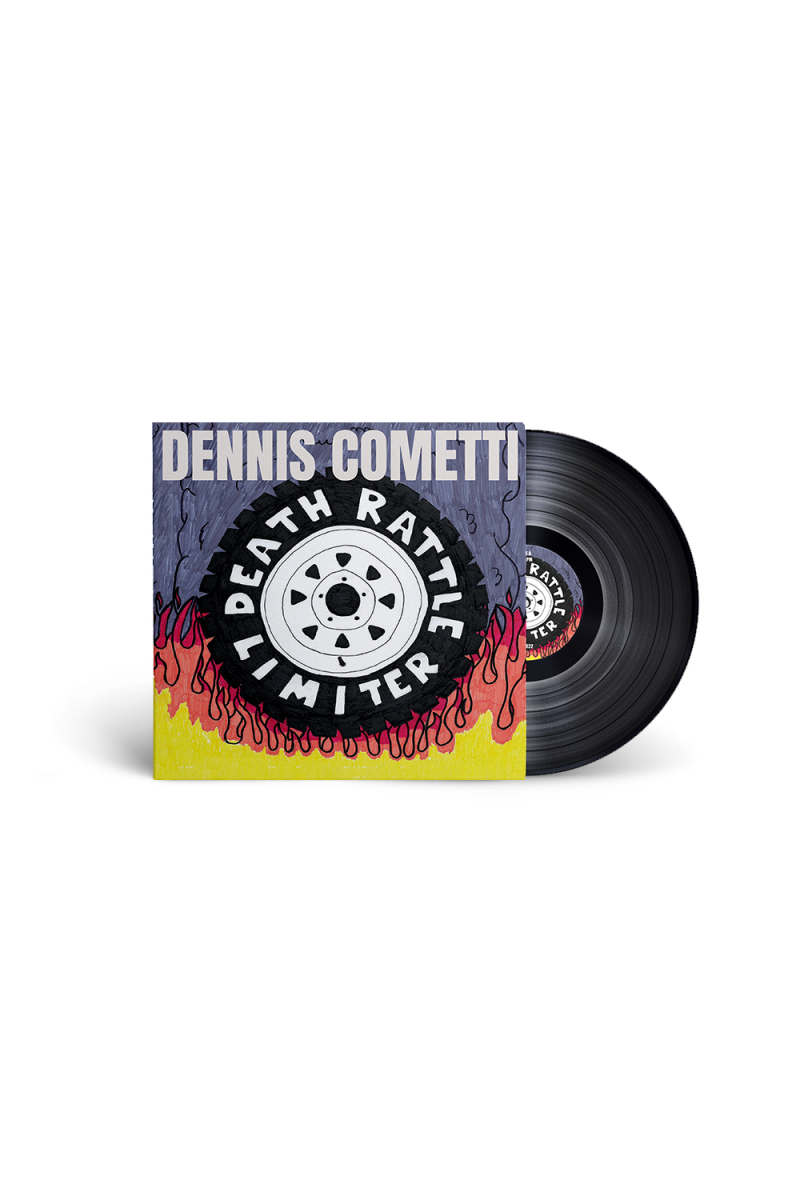 DEATH RATTLE LIMITED EP (7" VINYL) by DENNIS COMETTI