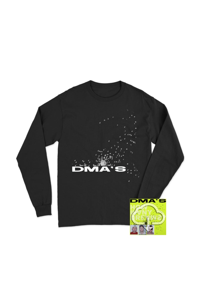 Exploding Logo Black Long Sleeve + Digital Download by DMA'S