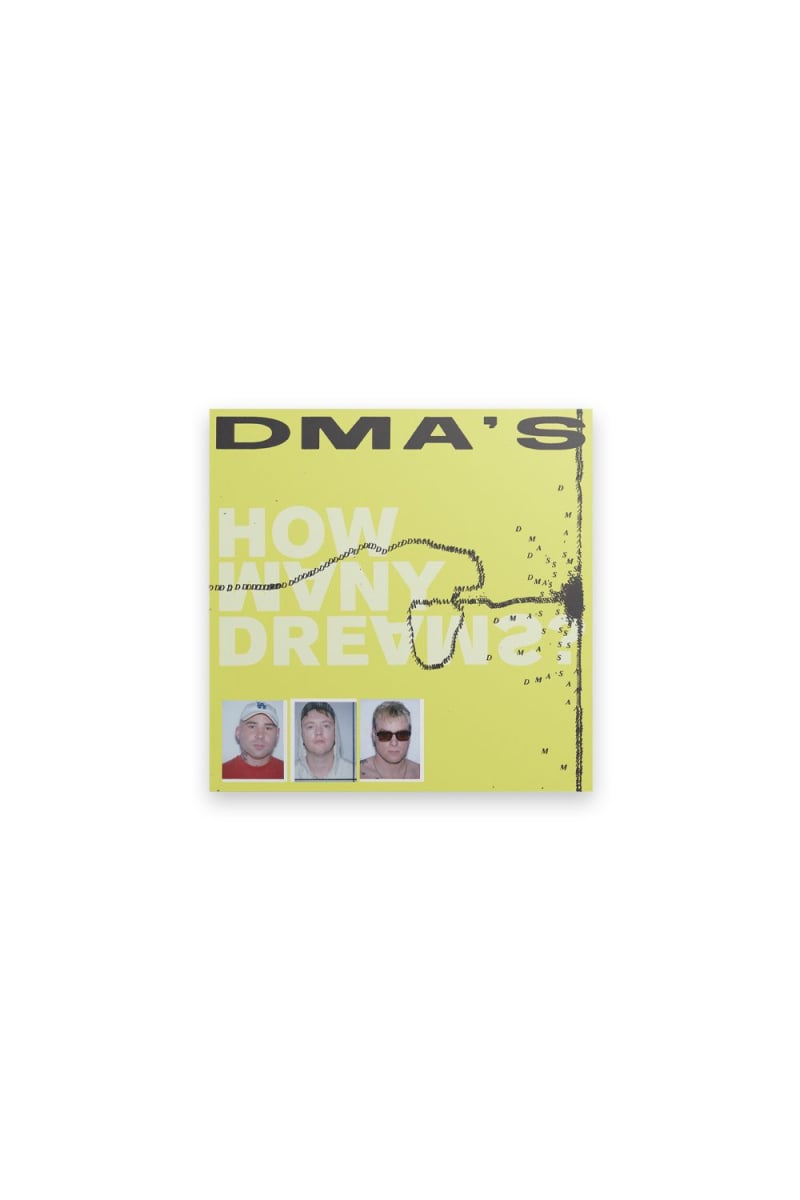 How Many Dreams? - Limited Edition Yellow 1LP Vinyl in Blue Gatefold + Signed Art Card by DMA'S