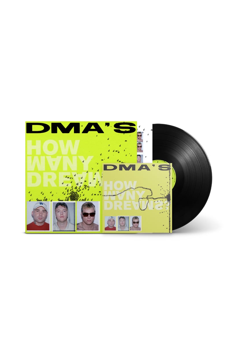 How Many Dreams? - Black 1LP Vinyl + Signed Art Print by DMA'S