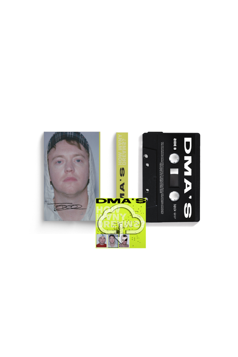 How Many Dreams? Tommy - SIGNED - Individual Band Member Cassettes + Digital Download by DMA'S