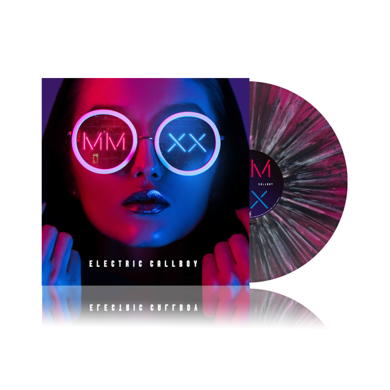 MMXX EP (RE-ISSUE 2023) - Limited Edition Magenta-White Splattered LP by Electric Callboy