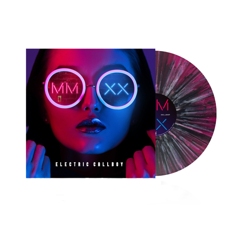 MMXX EP (RE-ISSUE 2023) - Limited Edition Magenta-White Splattered LP by Electric Callboy