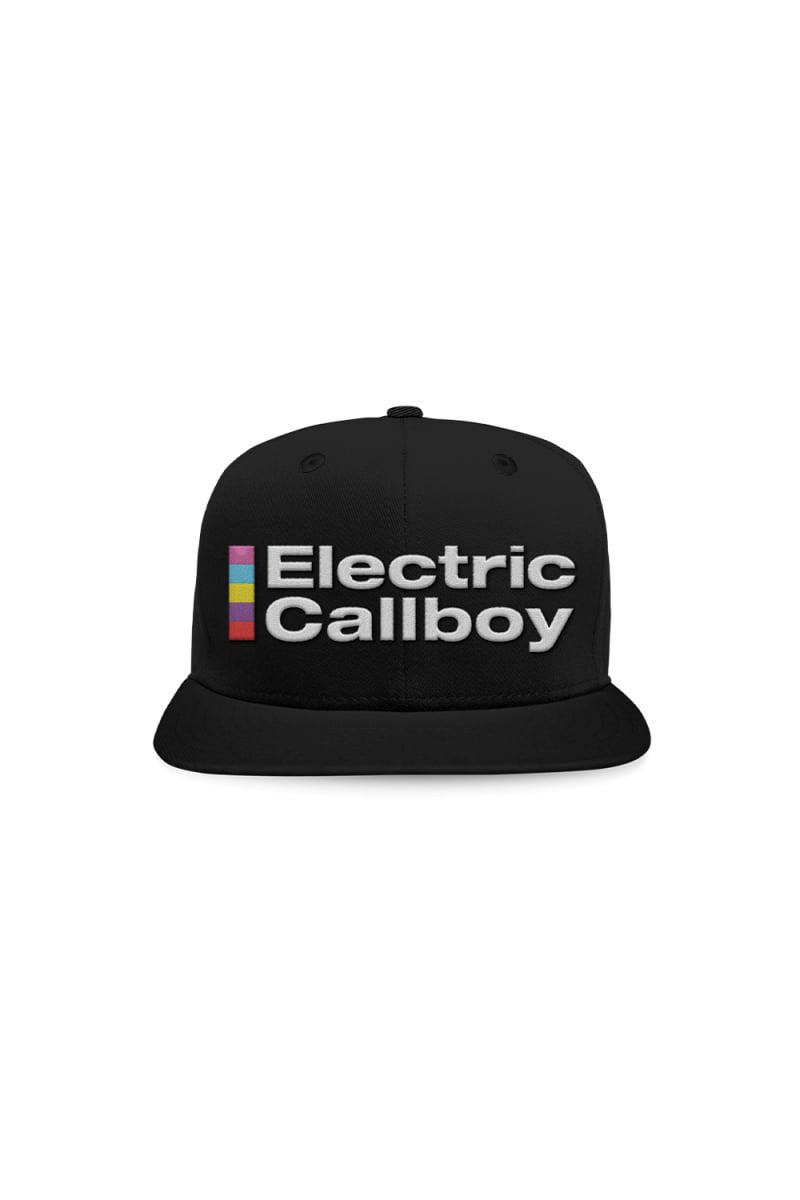 Electric Callboy Black Emrbroidered Cap by Electric Callboy
