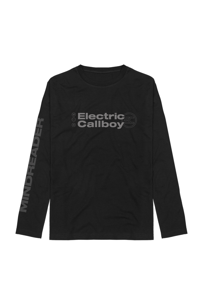 Electric Callboy Mind Reader Long Sleeve Tshirt Black by Electric Callboy