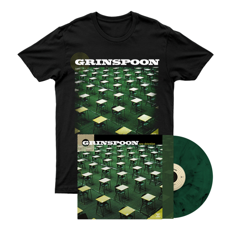 New Detention Vinyl + New Detention Tshirt by Grinspoon