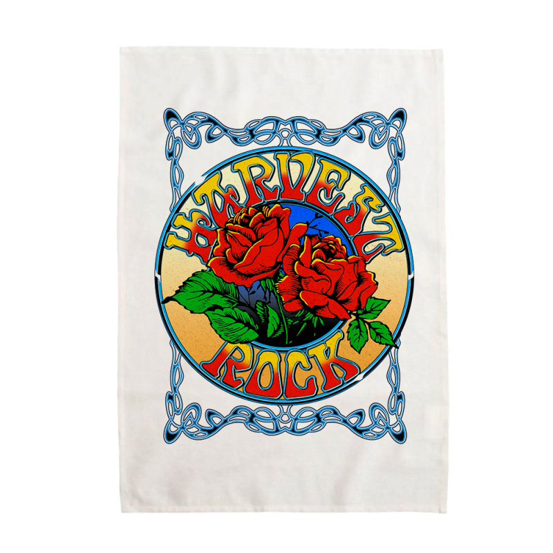 Rose Tea Towel by Harvest Rock