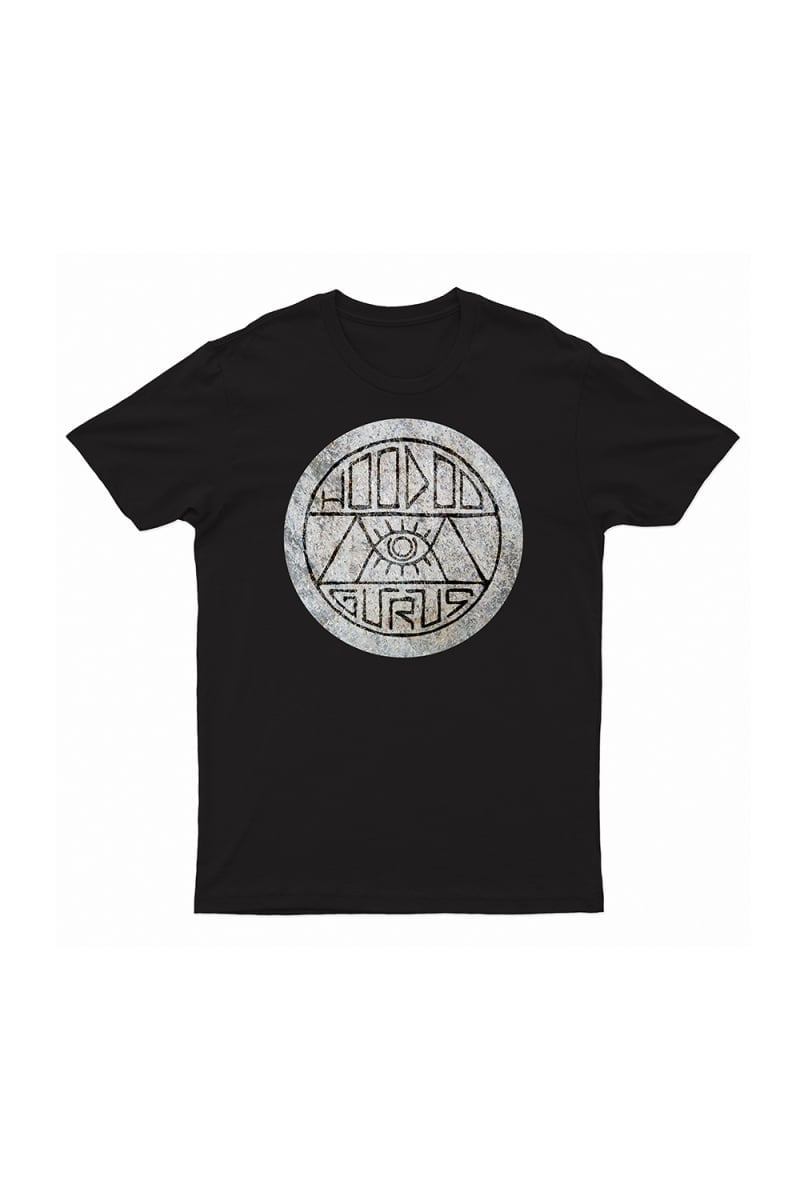 Chariot of the Gods Black Tshirt (NO BACK PRINT) by Hoodoo Gurus