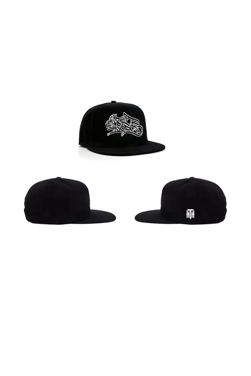 BLACK CAP - TAG LOGO by Hilltop Hoods