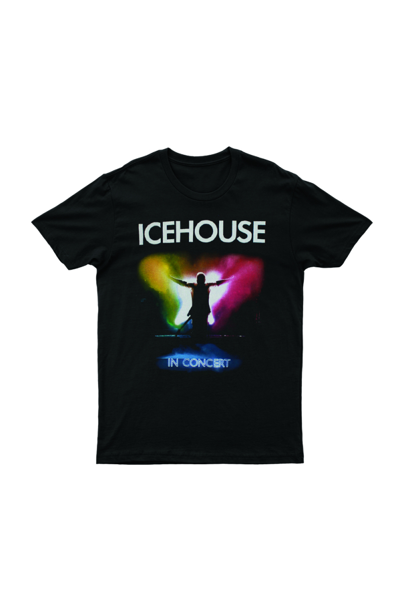 In Concert Black Tshirt by Icehouse