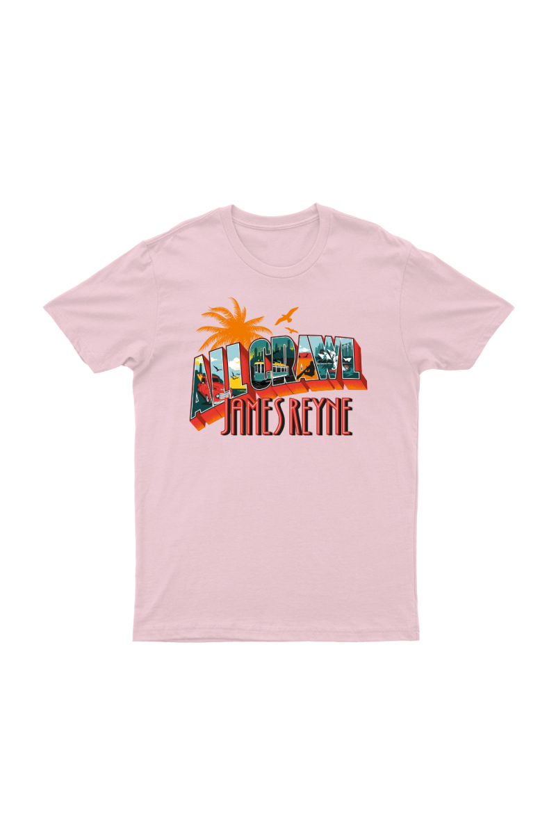 All Crawl Pink Girls Tshirt by James Reyne