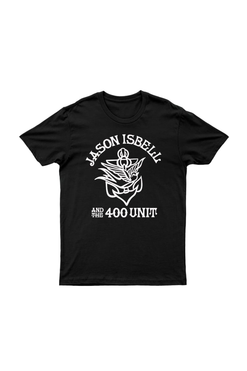 Anchor Black Tshirt by Jason Isbell and The 400 Unit