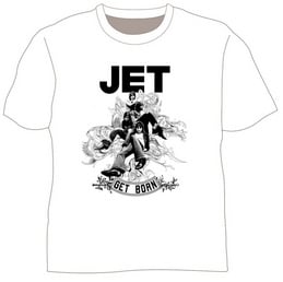 Get Born White Tshirt (No Back Print) by Jet