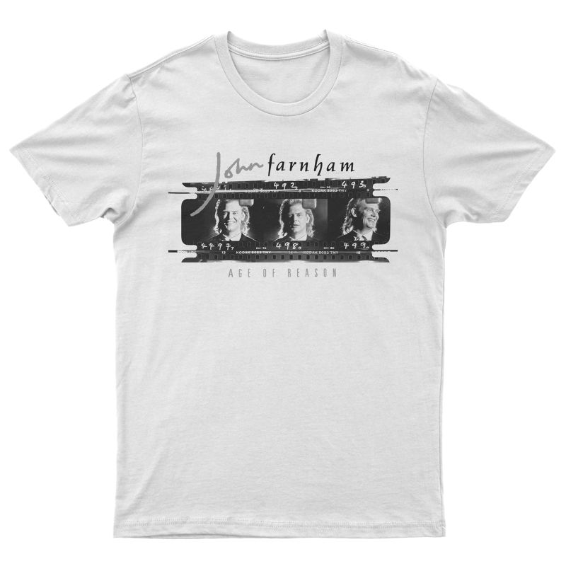John Farnham — John Farnham Official Merchandise — Band T-Shirts
