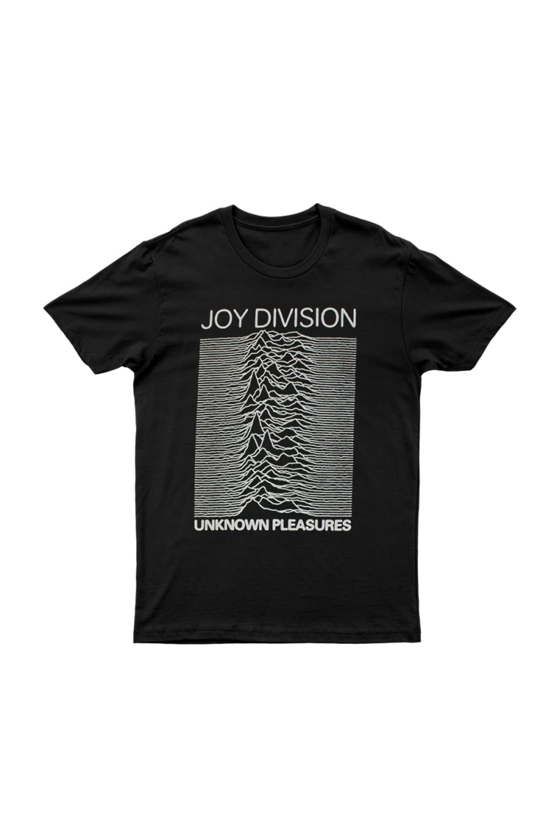 Unknown Pleasures Black Tshirt by Joy Division