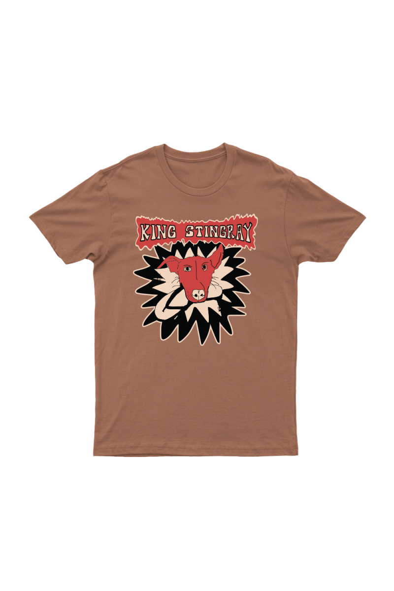 Dog with Thong  Copper Tshirt by King Stingray