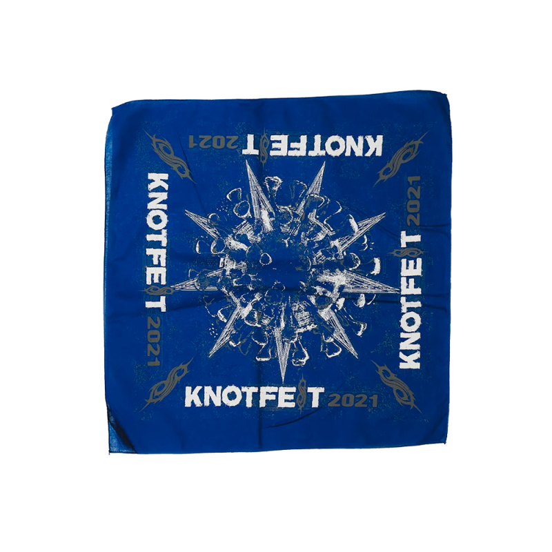 Knotfest ’21 Blue Bandana by Knotfest