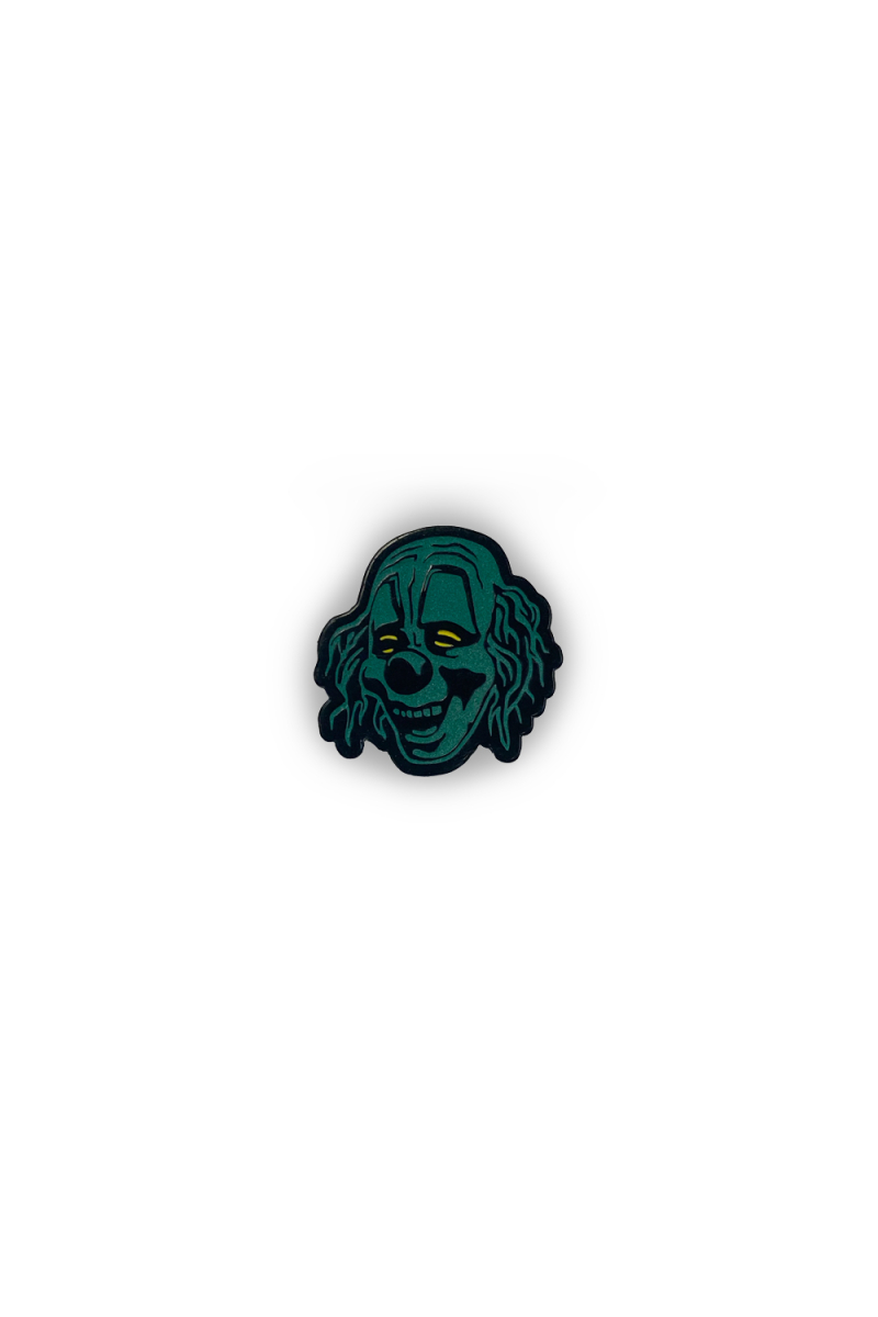 Clown Glow in the Dark Lapel Pin by Knotfest